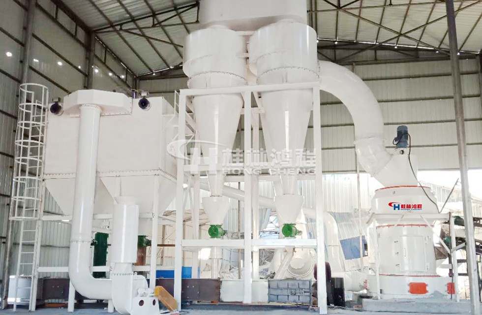 鋁礬土熟料加工河南鄭州HCQ1500雷蒙磨生產線投產