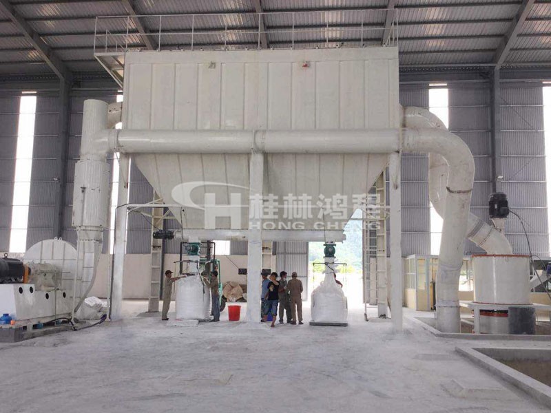 500目白云石微粉磨機HCH1395超細環輥磨粉機